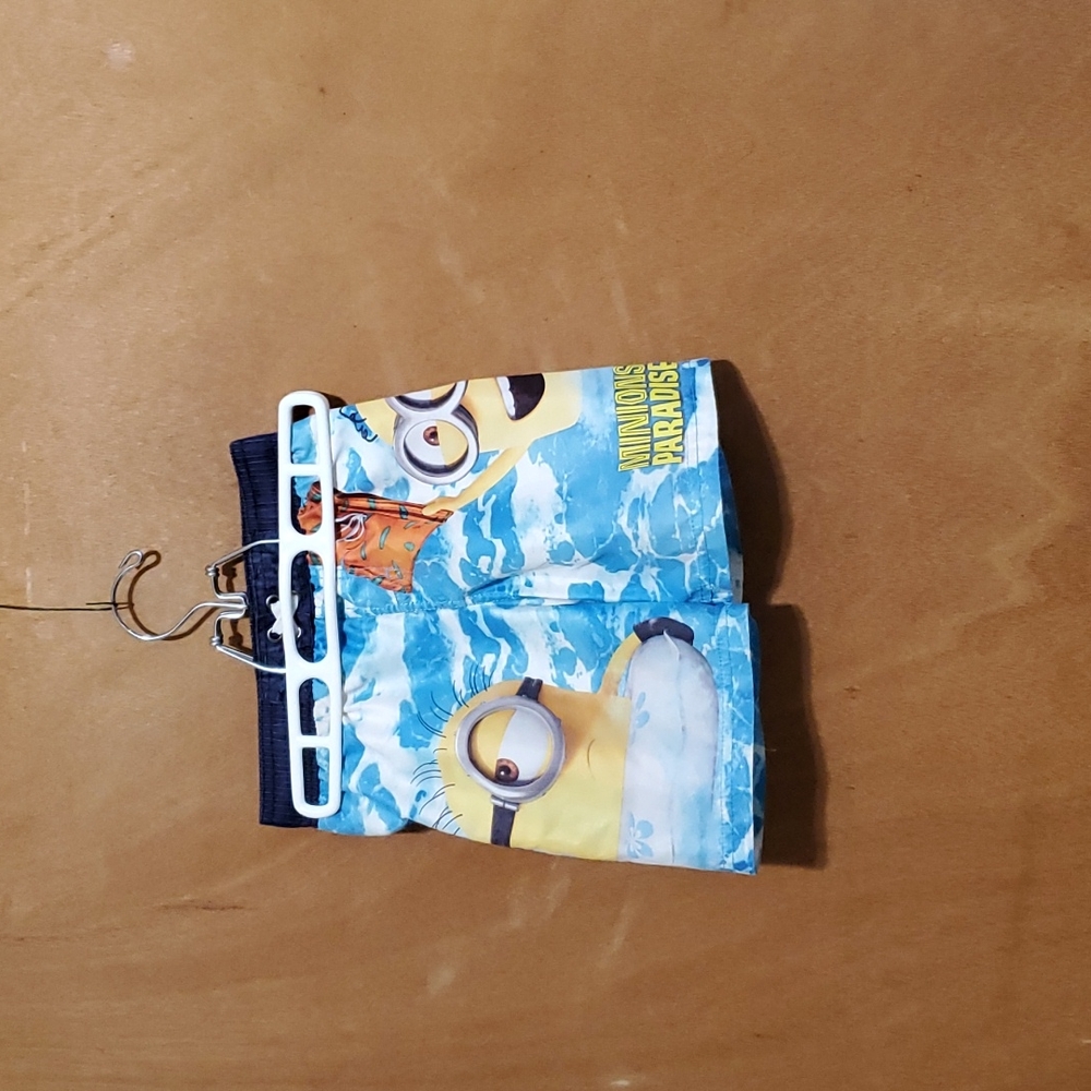 Despicable Me Minions Boys Swim Shorts Size 4/5
